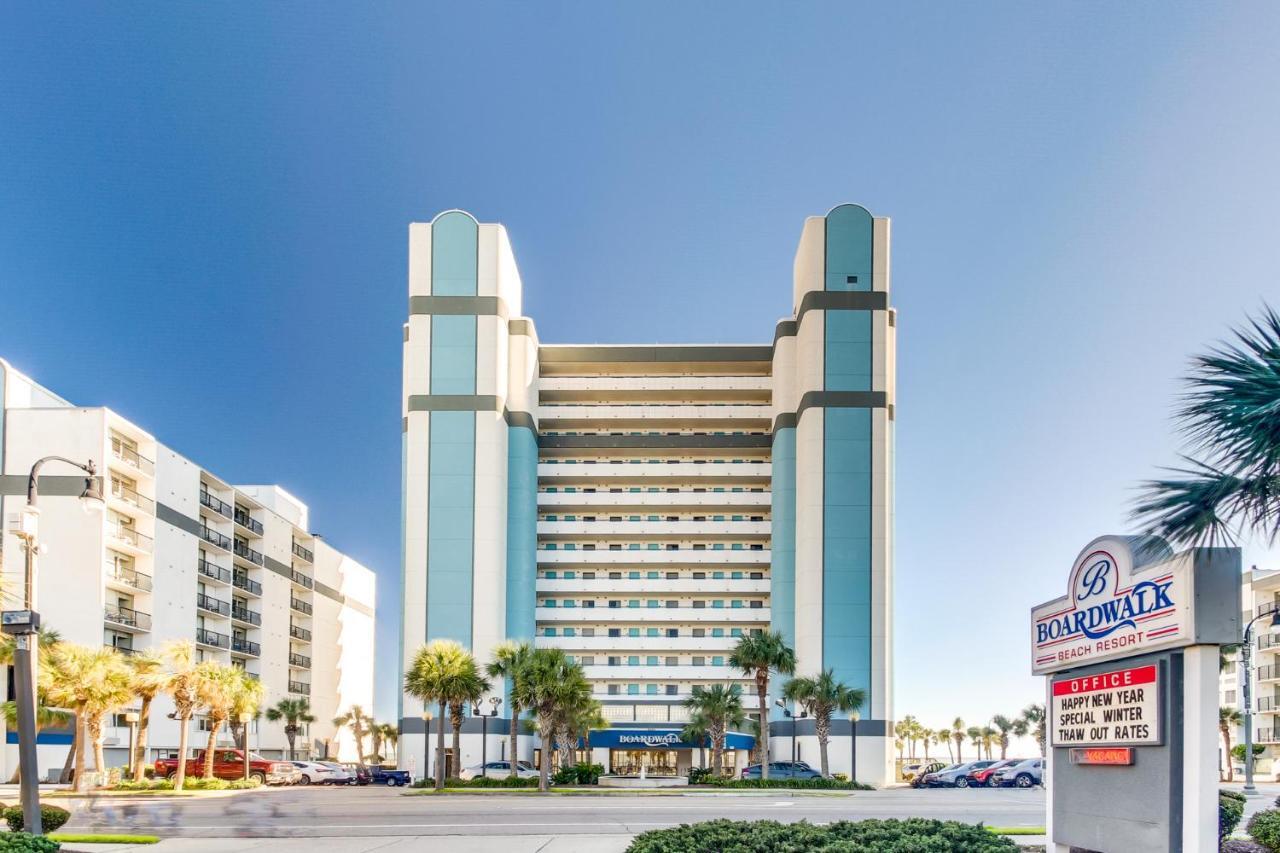 Hosteeva Oceanfront Boardwalk Beach Resort With Balcony 默特尔比奇 外观 照片